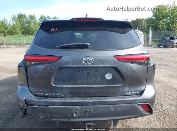5TDHZRBH6LS011148 2020 TOYOTA HIGHLANDER Gray 