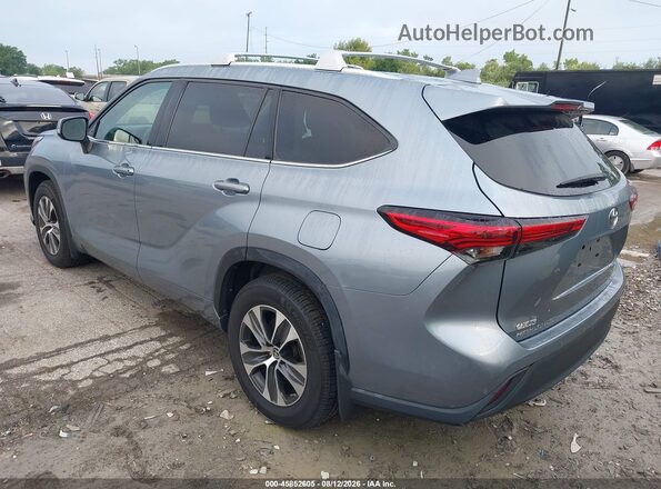 5TDHZRBH7MS065382 2021 TOYOTA HIGHLANDER Light Blue უკანა მარცხენა