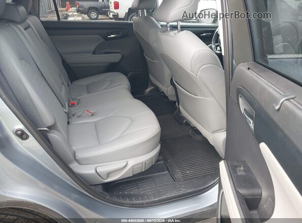 5TDHZRBH7MS065382 2021 TOYOTA HIGHLANDER Light Blue VIN კოდის სტიკერის ხედი