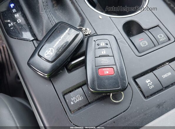 5TDHZRBH7MS065382 2021 TOYOTA HIGHLANDER Light Blue წინა პანელის ხედი