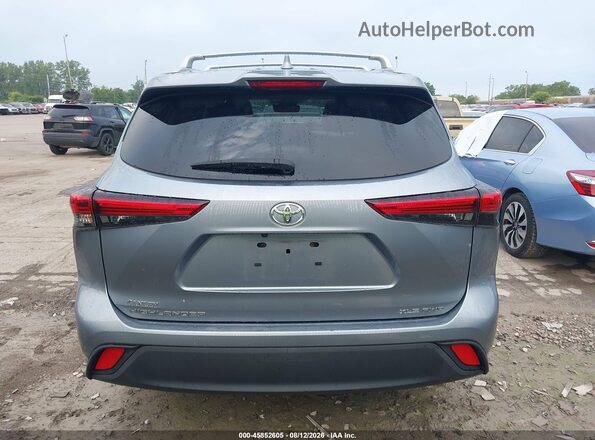 5TDHZRBH7MS065382 2021 TOYOTA HIGHLANDER Light Blue 