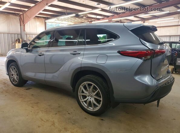 5TDHZRBH8LS012690 2020 TOYOTA HIGHLANDER Серебряный Задняя левая четверть