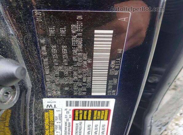 5TDHZRBH8LS503177 2020 TOYOTA HIGHLANDER Black Engine compartment view