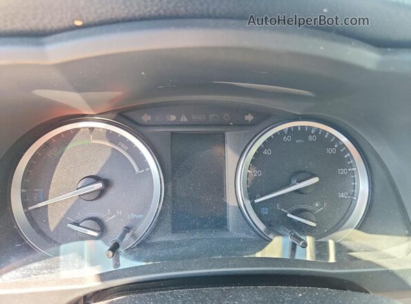 5TDJGRFH3JS047247 2018 TOYOTA HIGHLANDER Gray Instrument cluster view