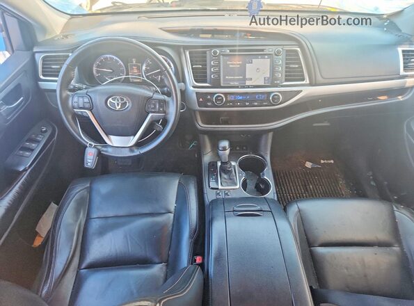 5TDJKRFH0GS248501 2016 TOYOTA HIGHLANDER Silver წინა პანელის ხედი