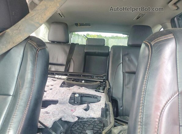 5TDJKRFH0GS248501 2016 TOYOTA HIGHLANDER Silver უკანა სავარძლების ხედი