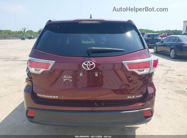 5TDJKRFH1GS335209 2016 TOYOTA HIGHLANDER Beige 