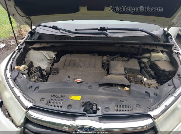 5TDJKRFH2GS247298 2016 TOYOTA HIGHLANDER White Vista trasera