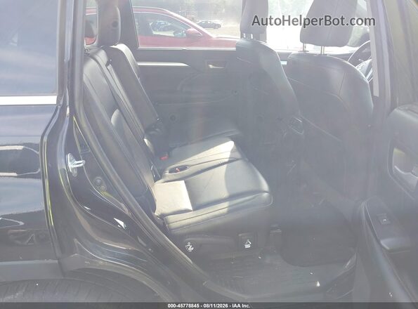 5TDJKRFH3GS278205 2016 TOYOTA HIGHLANDER Black VIN կոդի պիտակի տեսք