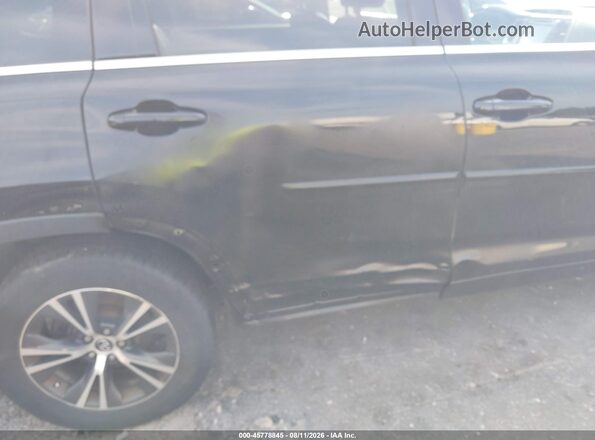 5TDJKRFH3GS278205 2016 TOYOTA HIGHLANDER Black 