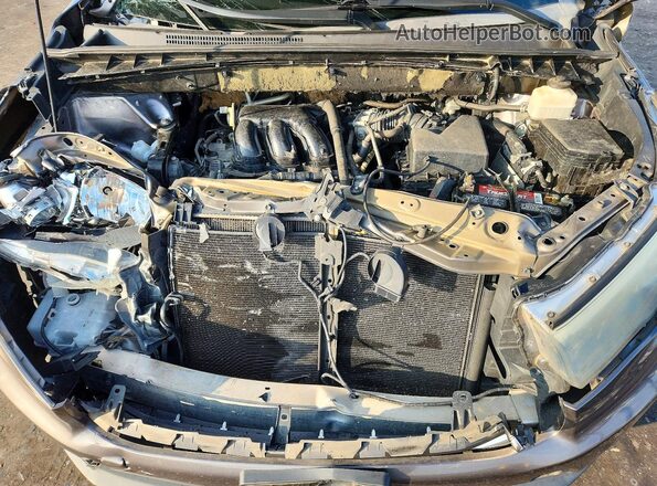 5TDJKRFH4GS242829 2016 TOYOTA HIGHLANDER Gray Вид підкапотного простору