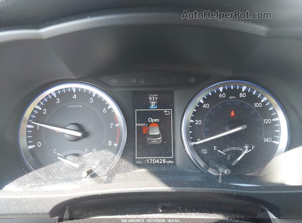 5TDJKRFH4GS272588 2016 TOYOTA HIGHLANDER Gray Вид задніх сидінь