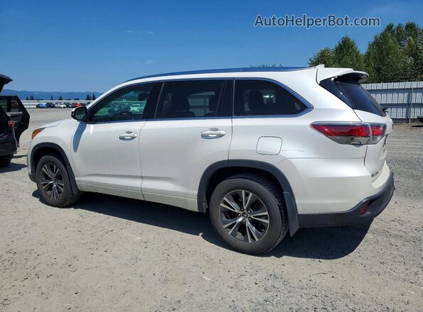 5TDJKRFH6GS349848 2016 TOYOTA HIGHLANDER White Հետևի ձախ