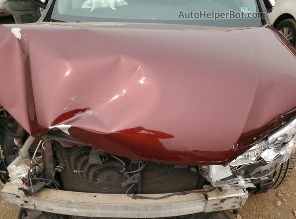 5TDJKRFH6GS351664 2016 TOYOTA HIGHLANDER Burgundy Սալոնի հետևի տեսք