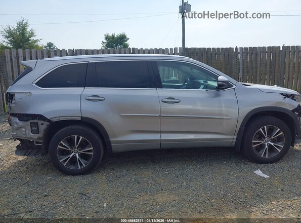 5TDJKRFH9GS332767 2016 TOYOTA HIGHLANDER Silver სალონის 360-გრადუსიანი ხედი