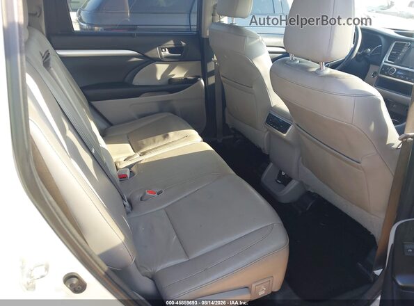 5TDJKRFHXGS256198 2016 TOYOTA HIGHLANDER White VIN კოდის სტიკერის ხედი