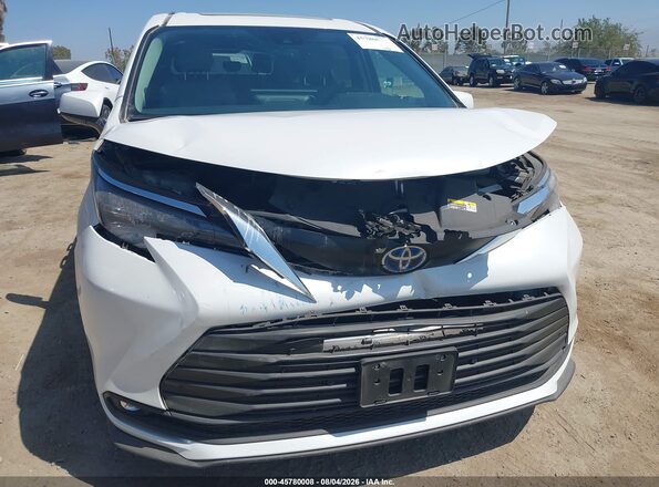 5TDJRKEC0SS236334 2025 TOYOTA SIENNA White Вид спереду