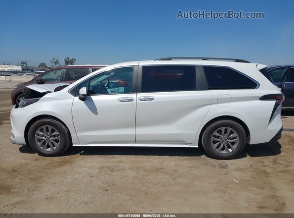 5TDJRKEC0SS236334 2025 TOYOTA SIENNA White Панорамний вид салону 360°