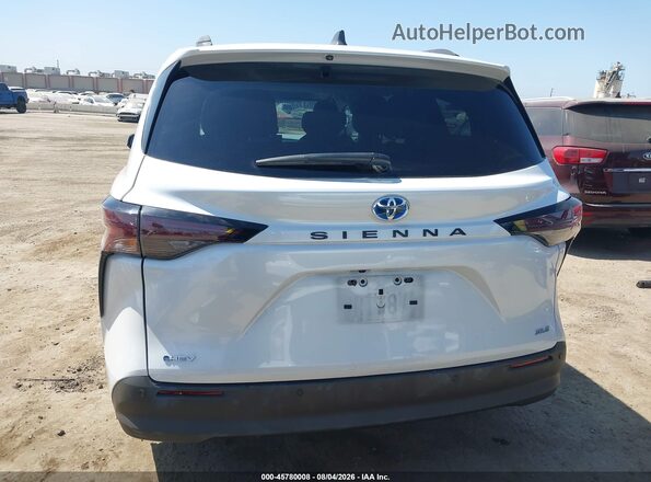 5TDJRKEC0SS236334 2025 TOYOTA SIENNA White 