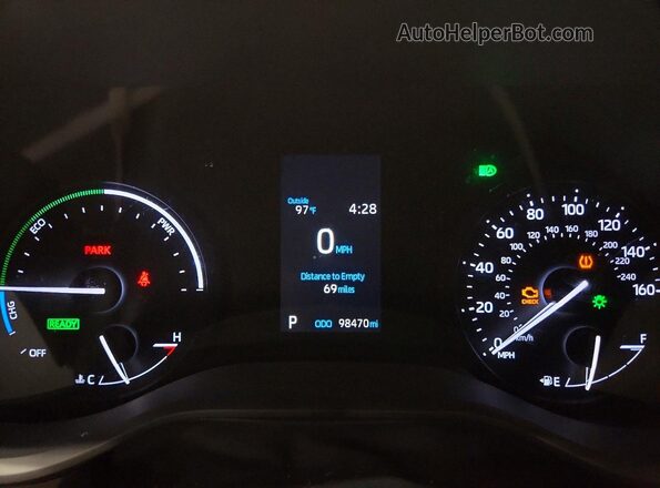 5TDJRKEC2MS047994 2021 TOYOTA SIENNA Gray Սարքավորումների վահանակի տեսք