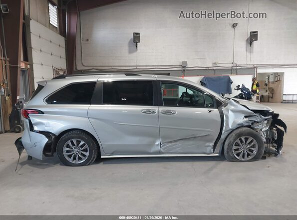 5TDJRKEC4MS063971 2021 TOYOTA SIENNA Серебряный Панорамный вид салона 360°