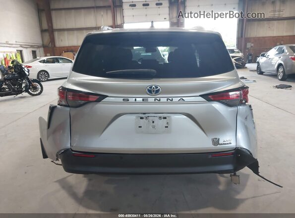 5TDJRKEC4MS063971 2021 TOYOTA SIENNA Серебряный 