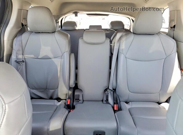 5TDJRKEC4NS088855 2022 TOYOTA SIENNA Charcoal Widok tylnych siedzeń