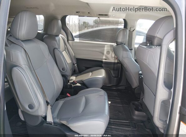 5TDJRKEC5NS101046 2022 TOYOTA SIENNA Gray VIN კოდის სტიკერის ხედი