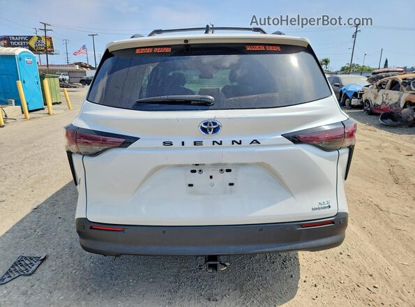 5TDJRKEC5PS153201 2023 TOYOTA SIENNA Белый Вид сзади