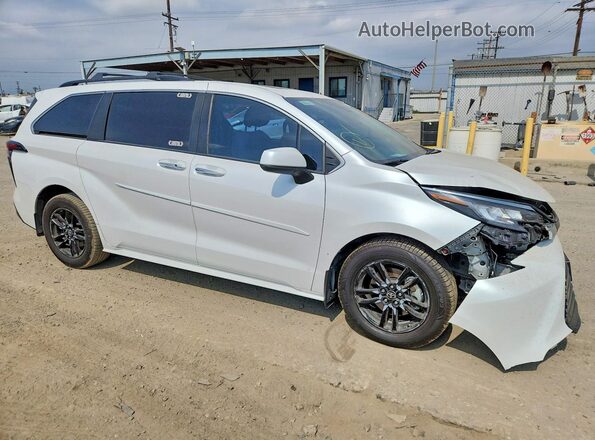 5TDJRKEC5PS153201 2023 TOYOTA SIENNA Белый Передняя правая четверть