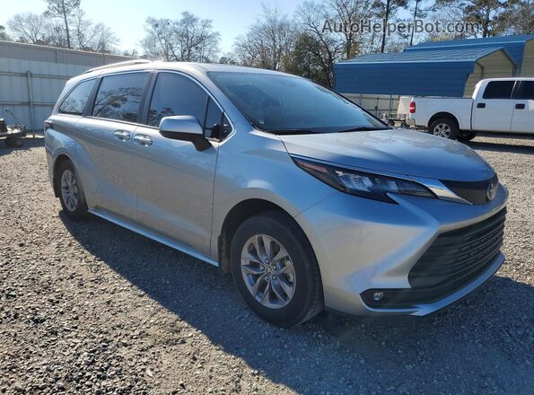 5TDJRKEC6SS248648 2025 TOYOTA SIENNA Silver Front right