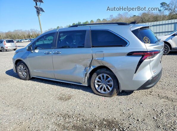 5TDJRKEC6SS248648 2025 TOYOTA SIENNA Silver Rear left