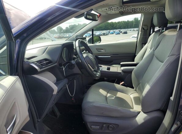 5TDJRKEC7MS016207 2021 TOYOTA SIENNA Blue Սալոնի դիմացի տեսք