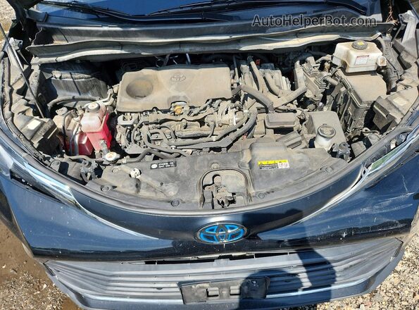 5TDJRKEC7MS027708 2021 TOYOTA SIENNA Black Engine compartment view