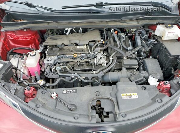 5TDJRKEC7MS051846 2021 TOYOTA SIENNA Красный Вид подкапотного пространства