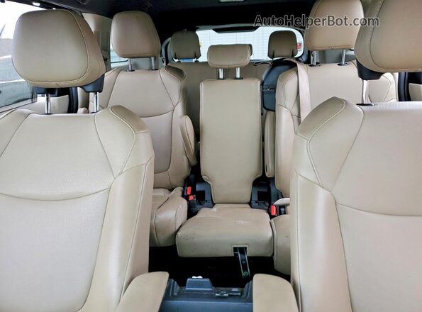5TDJRKEC7MS051846 2021 TOYOTA SIENNA Красный Вид задних сидений