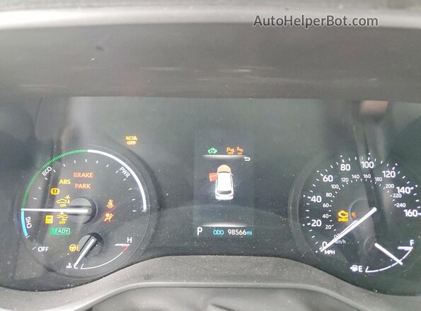 5TDJRKEC7MS051846 2021 TOYOTA SIENNA Красный Вид щитка приборов