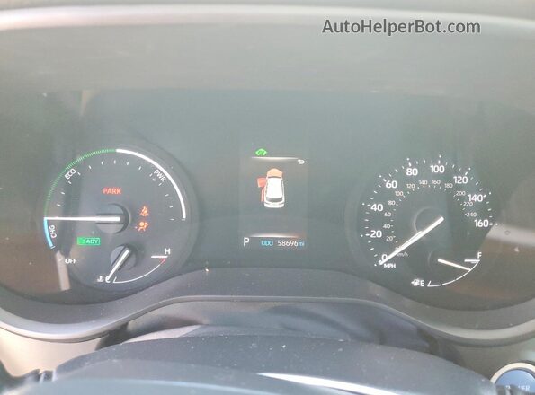 5TDJRKEC8NS084159 2022 TOYOTA SIENNA White Instrument cluster view