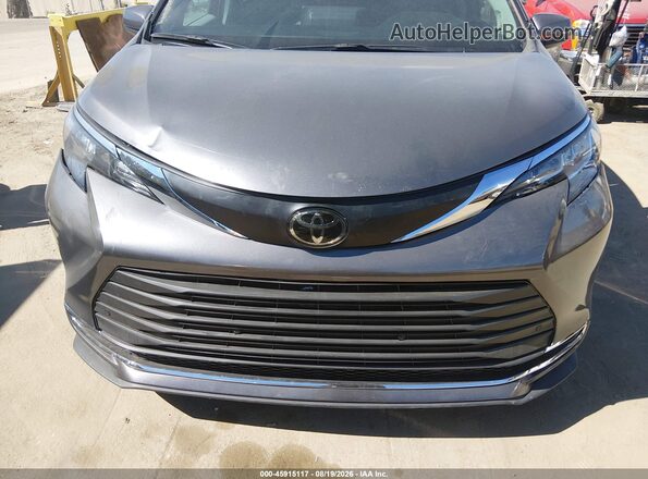 5TDJRKEC8RS186681 2024 TOYOTA SIENNA Gray Front view