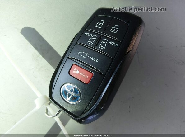 5TDJRKEC8RS186681 2024 TOYOTA SIENNA Gray Dashboard view