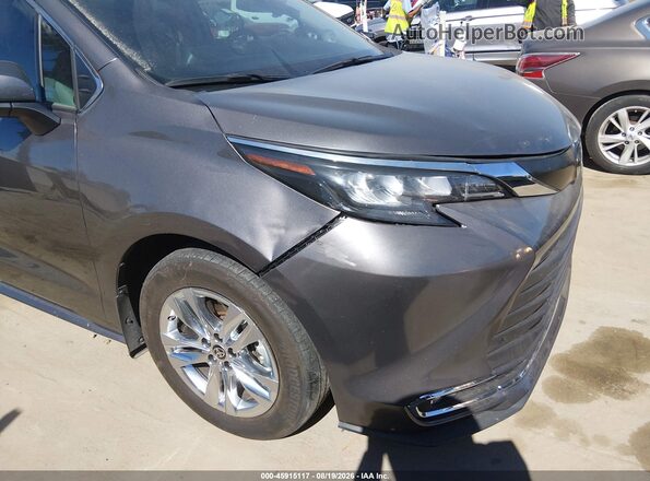 5TDJRKEC8RS186681 2024 TOYOTA SIENNA Gray 