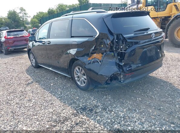 5TDJRKECXSS268823 2025 TOYOTA SIENNA Black Tył lewy