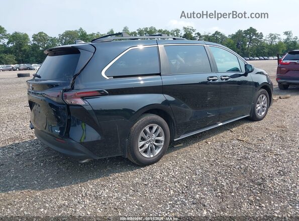 5TDJRKECXSS268823 2025 TOYOTA SIENNA Black Tył prawy