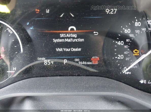 5TDJRKECXSS268823 2025 TOYOTA SIENNA Black Widok tylnych siedzeń