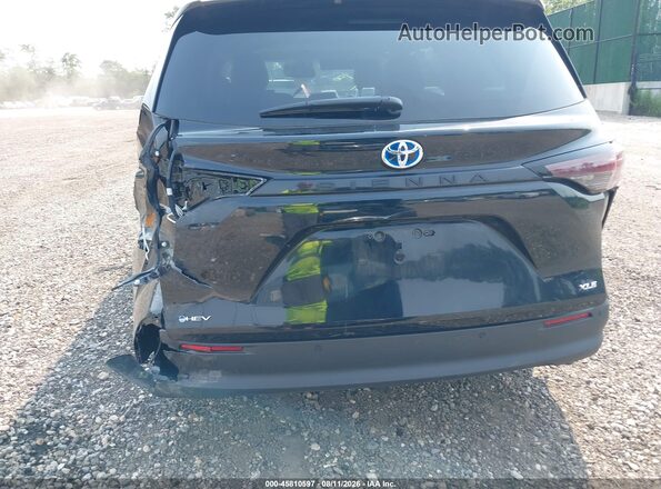 5TDJRKECXSS268823 2025 TOYOTA SIENNA Black 