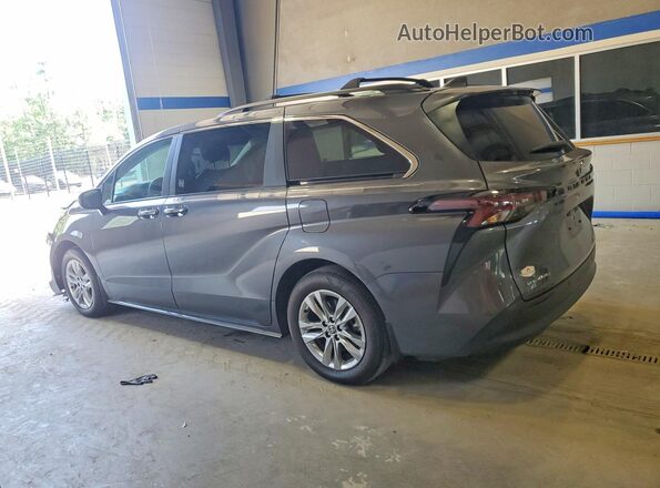 5TDJSKFC1SS183274 2025 TOYOTA SIENNA Gray Rear left