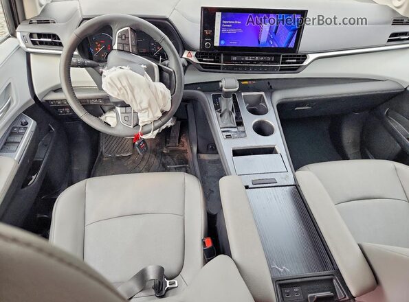 5TDJSKFC1SS190919 2025 TOYOTA SIENNA White Widok deski rozdzielczej