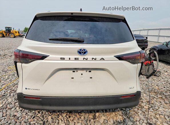 5TDJSKFC1SS190919 2025 TOYOTA SIENNA White Widok z tyłu