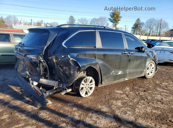 5TDJSKFC2SS216556 2025 TOYOTA SIENNA Black Հետևի աջ