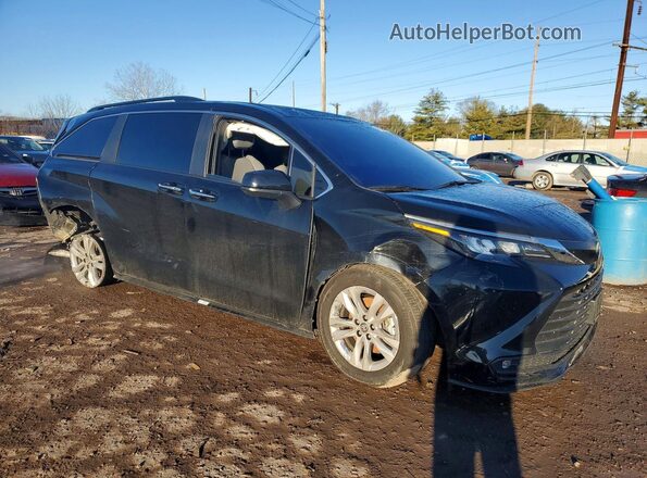 5TDJSKFC2SS216556 2025 TOYOTA SIENNA Black Առջևի աջ